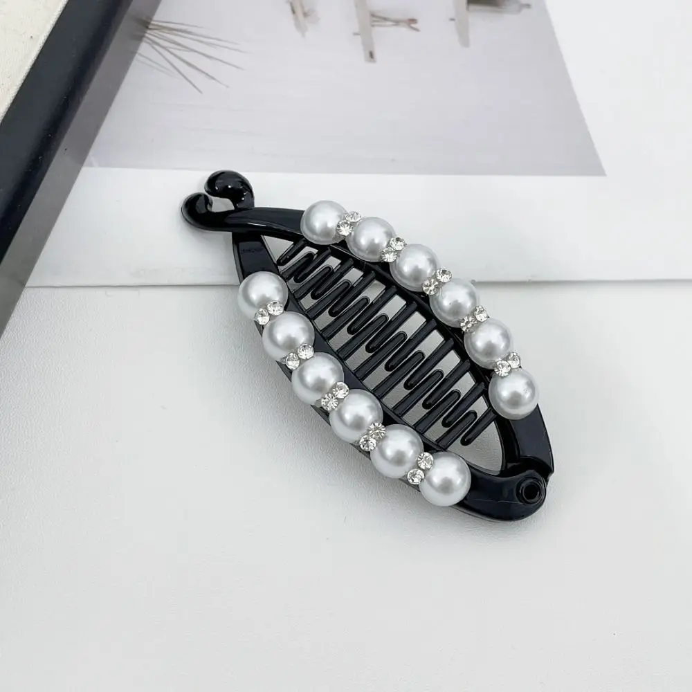 1Pcs Vintage Banaan Haar Clip Vrouwen Lui Haar Kam Clips Vis Vorm Haar Klauw Clips Haar Haarspeldjes Haarspelden Haar accessoires: C4