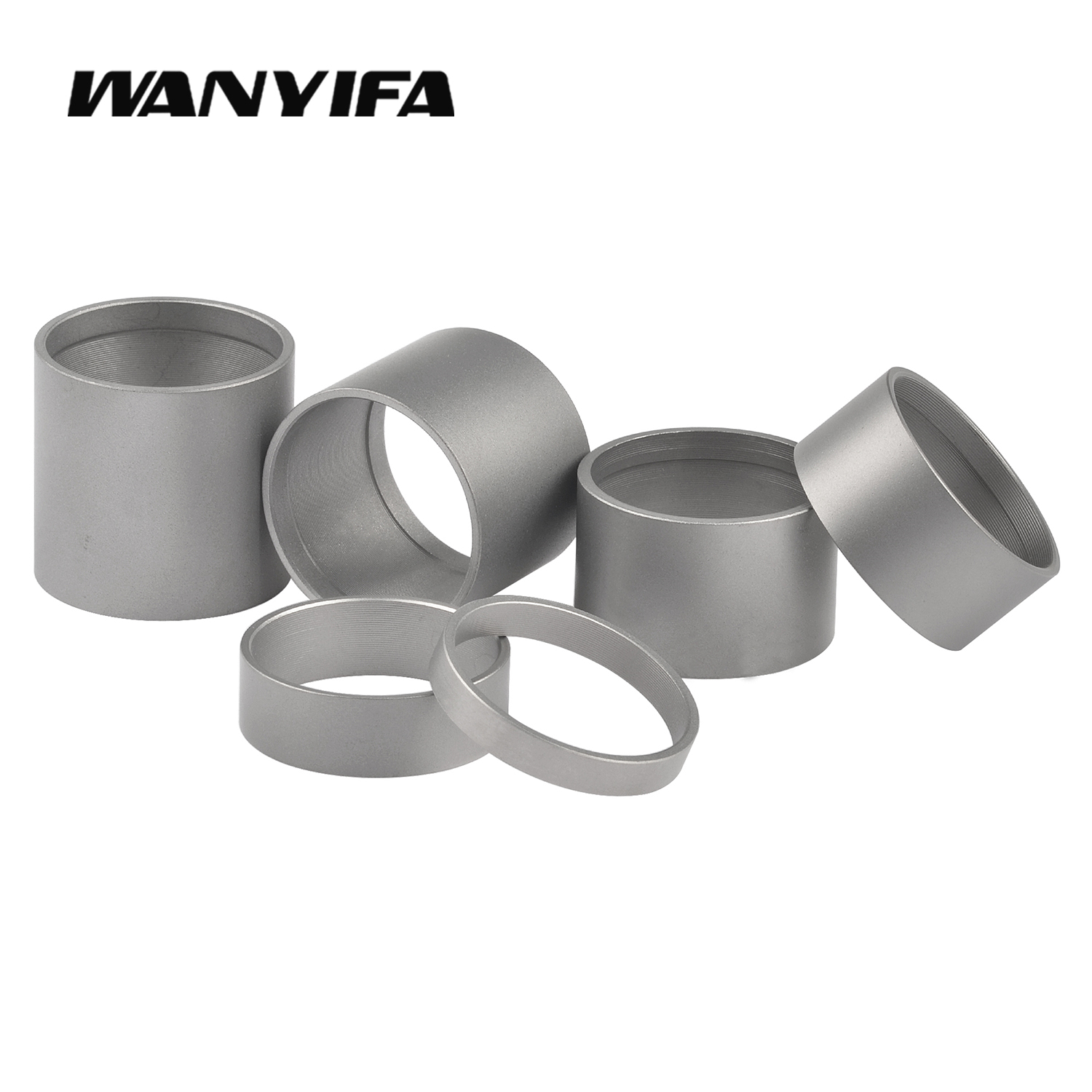 Wanyifa Titanium Headset Spacer Washers for Mountain Bicycle Front Fork Ring Washer Bike Accessories