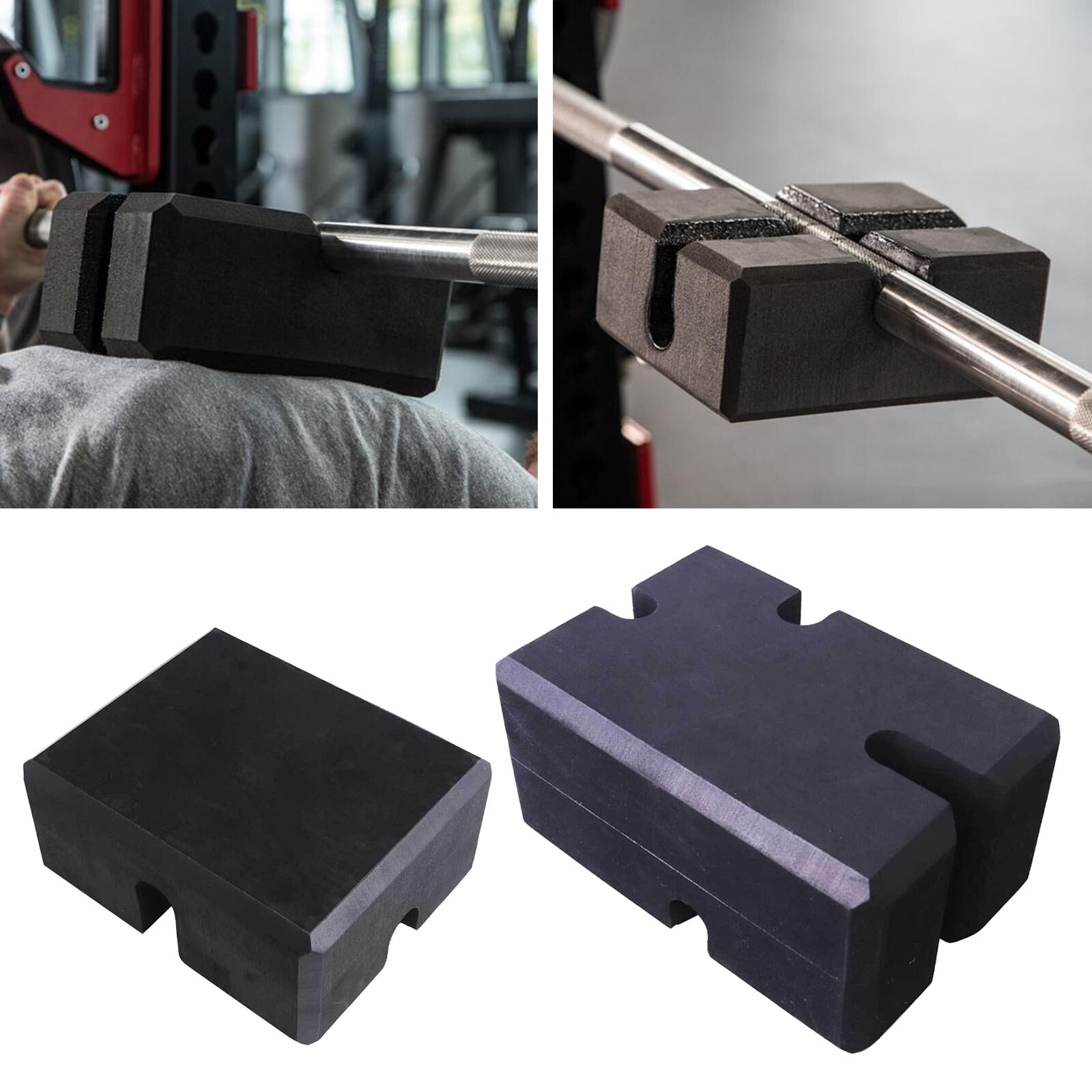 EVA Bench Press Block Boards, Bench Rest Foam Block Adjustable Anti- Deep Squat Fitness Trainer Training Aids for Home Gym