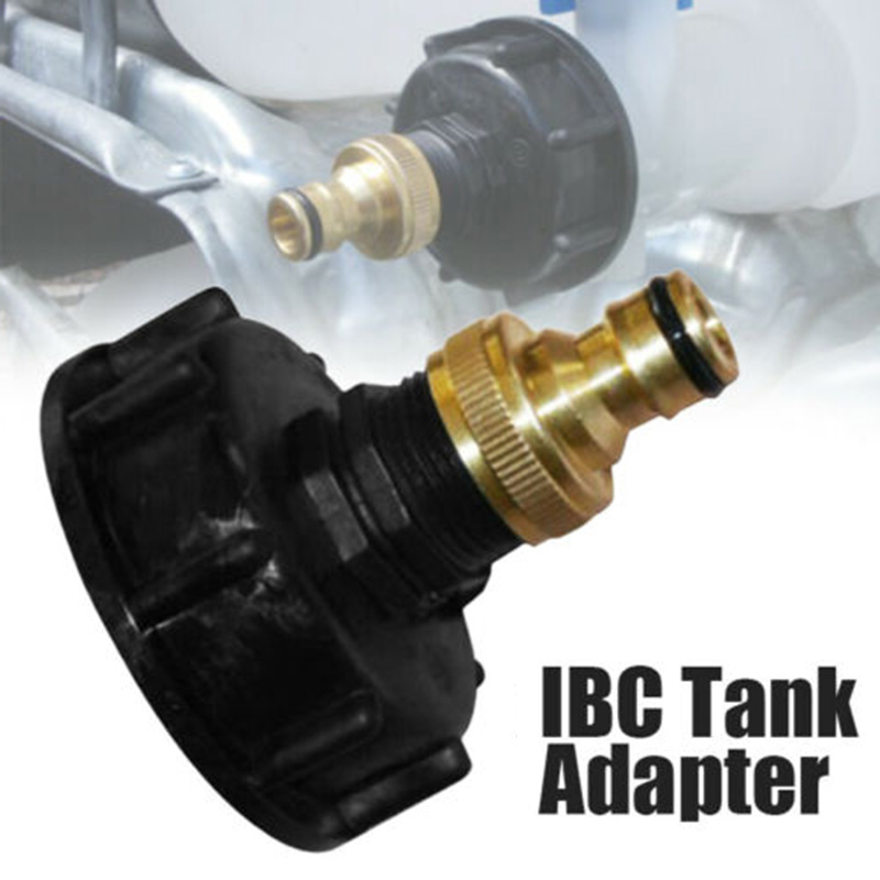 60mm Gewinde IBC Wassertank Adapter Garten Armaturen Ersatz 1/2 "3/4" 1 "Kunststoff Für IBC Container Abfluss Stecker S60x6: D- 3 4 Zoll