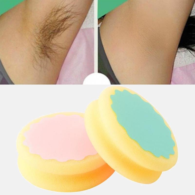 Beliebte Magie Schmerzlos Haar Entfernung Enthaarung Schwamm Pad Entfernen Haar Entferner Frauen Haar Entferner Schwamm Effektive Hautpflege