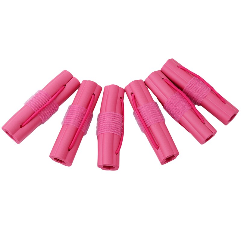 1 pak haarkolom nacht slaapspons krultang krultang elastisch zacht kussen haarkrul diy spons haarstyling kolom tool