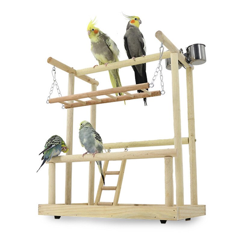 Support pour perchoir à oiseaux, jouets pour perroquets, exercice, mangeoire, Center d&#39;activité pour les oiseaux, perroquet, Conure, Cockatiel