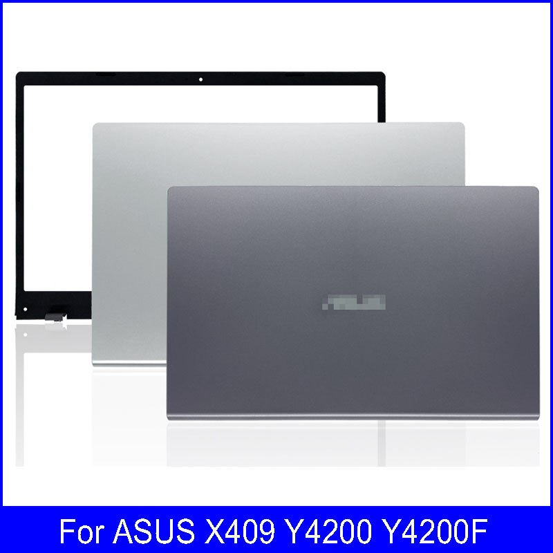 Lcd Back Cover Voor Asus X409 Y4200 Y4200F Top Upper Case Silver Grey