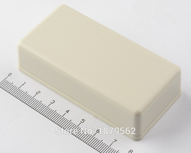 [ 2 farger] 81*41*20mm små plastbokser til elektronisk hus diy prosjekt plc kabinett koblingsboks  ip55 vanntett bryterboks