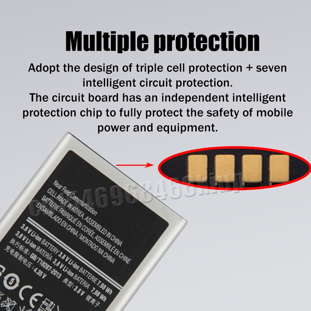 2100mAh EB-L1G6LLU Lithium Phone Battery For Samsung Galaxy S3 I9300 I9300i I9308 I9305 L710 i747 I535 T999 Li-polymer Battery