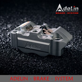 Adelin Offizielle ADL-4 Motorrad Hydraulische Bremssättel Universal- 82mm 4 kolben bremssattel für motorrad bremse System: Titan