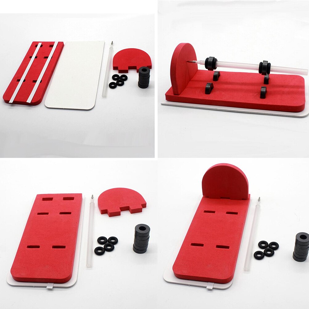 Experimento de física pluma de levitación magnética casera materiales de bricolaje, Kit educativo de la escuela en casa para Niños Estudiantes
