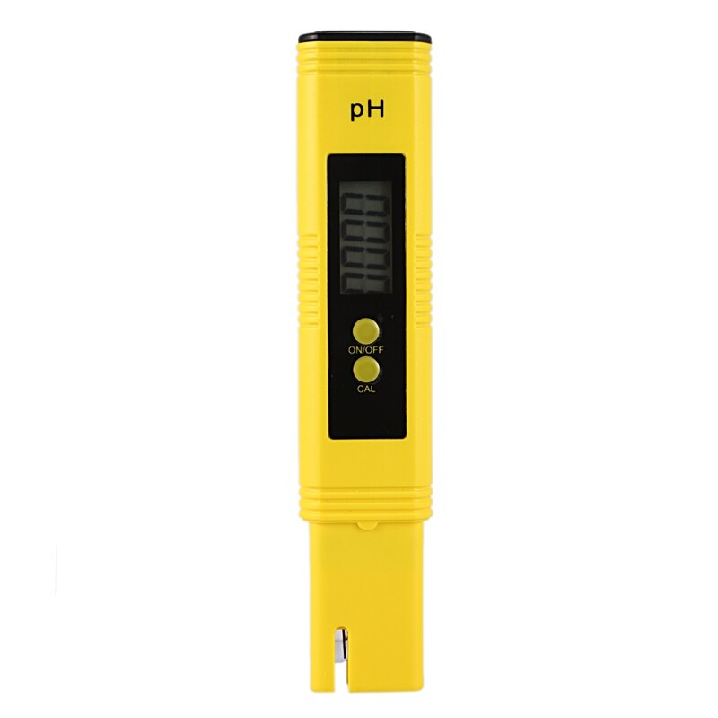 LCD Pocket Digital Ph Meter Tester Hydroponics Pen Aquarium Pool Water Test yellow