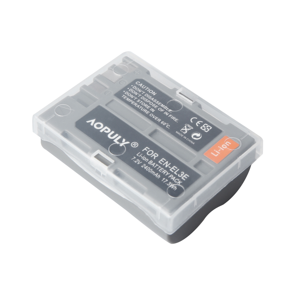AOPULY EN-EL3e ENEL3e EN EL3e USB LCD Battery Charger for Nikon D70 D90 D80 D100 D200 D700 Digital Camera