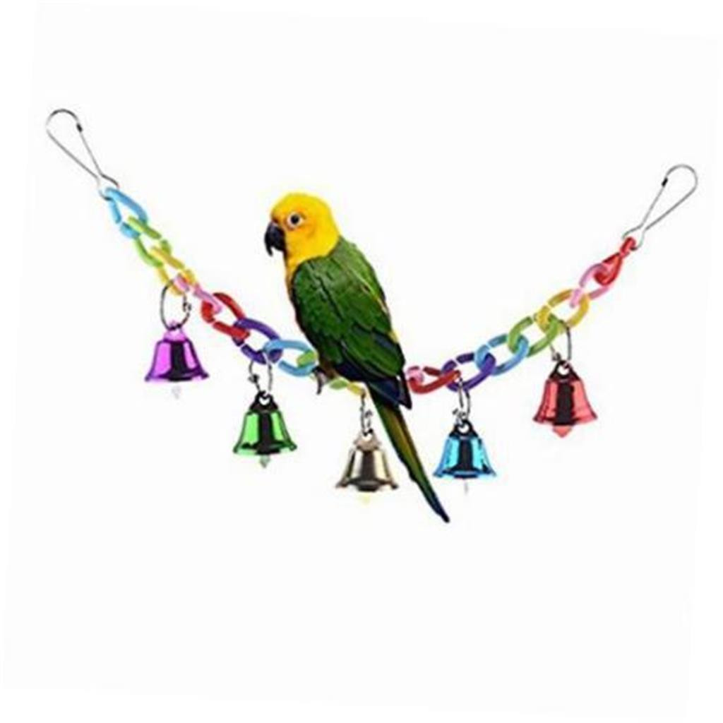 Pet Parrot Toy Hanging Cage Toys For Parrots Bird Squirrel Cockatiel Funny Swing Toy Pet Bird Supplies QW