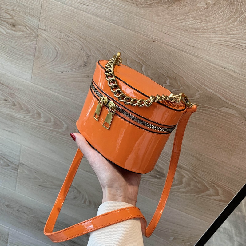 Damer små messenger väskor dam shouder väska hink väskor crossbody tote väska kvinnor handväska kedja topphandtag  jd03171