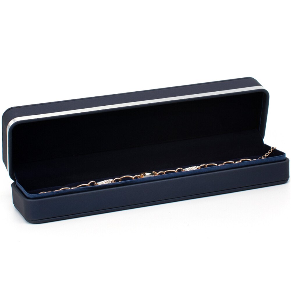 B-LIFE Ring Pendant Bearer Box Jewelry Display Case or Proposal Engagement Wedding Anniversary Romantic Birthday Valentine