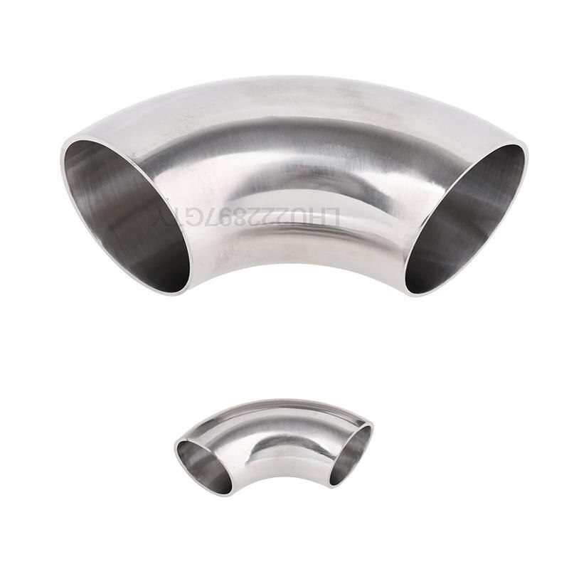 1PC Automobile Exhaust Pipe Muffler Turns into Stainless steel Elbow 90 Degree