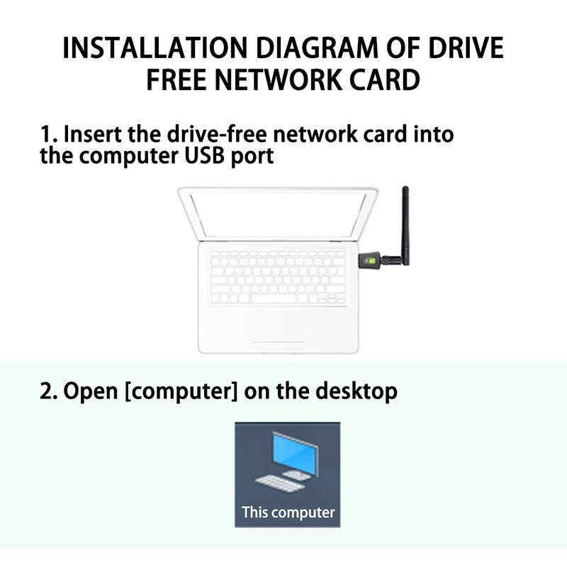 USB Wifi Adapter 600Mbps Bluetooth Adapter Free Driver 4GHz Antenna USB Ethernet PC Wi-Fi Adapter Lan Wifi Dongle AC Receiver