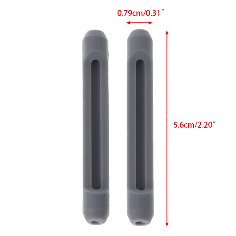 1 Paar Zachte Comfortabele Elastische Siliconen Anti Slip Oor Haken Bril Accessoires Voor Sport Lenzenvloeistof Zonnebril