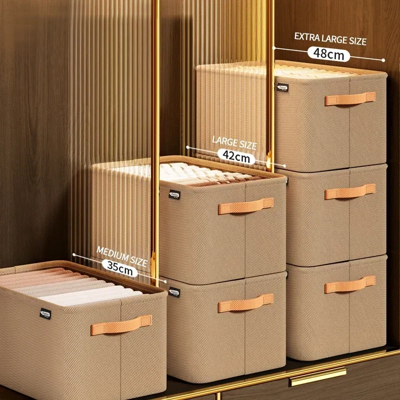 Aufbewahrungsbox für Jeans und Hosen, Kleiderschrank, Kleidung, Organizer, Schrank, Schubladen, Organizer für Unterwäsche, BH, Socken, T-Shirt, Organizer