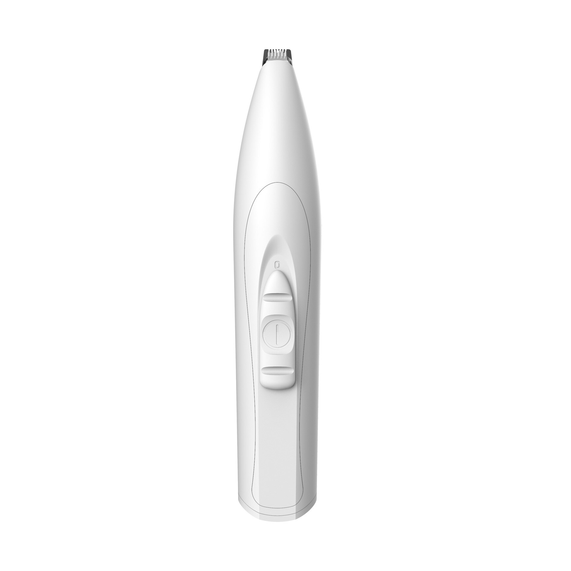 Pet Foot Hair Shaver Dog Shave Feet Hair Clippers Hair Clippers Pet Shaver Battery Models Dog Hair Trimmer: White