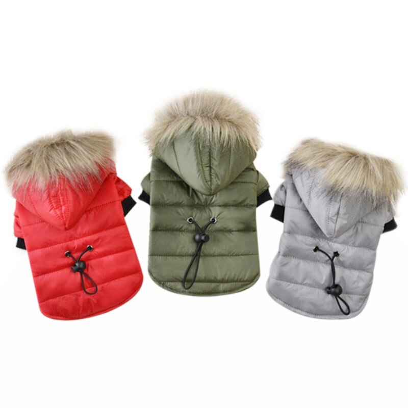 Hond Hoodies Warme Winter Verdikking Gevoerde Hond Kleren Comfortabele Hond Accessoires Ademend