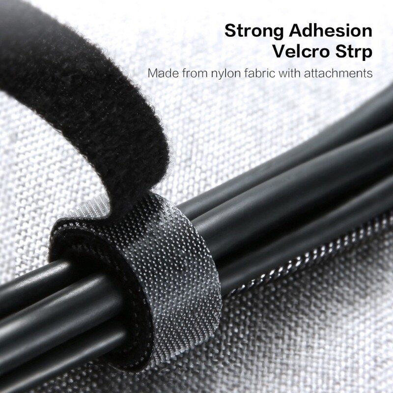 1M 3M 5M Cable Organizer Wire Winder Holder Earphone Mouse Cord Clip Protector USB Cable Management Wiring Harness