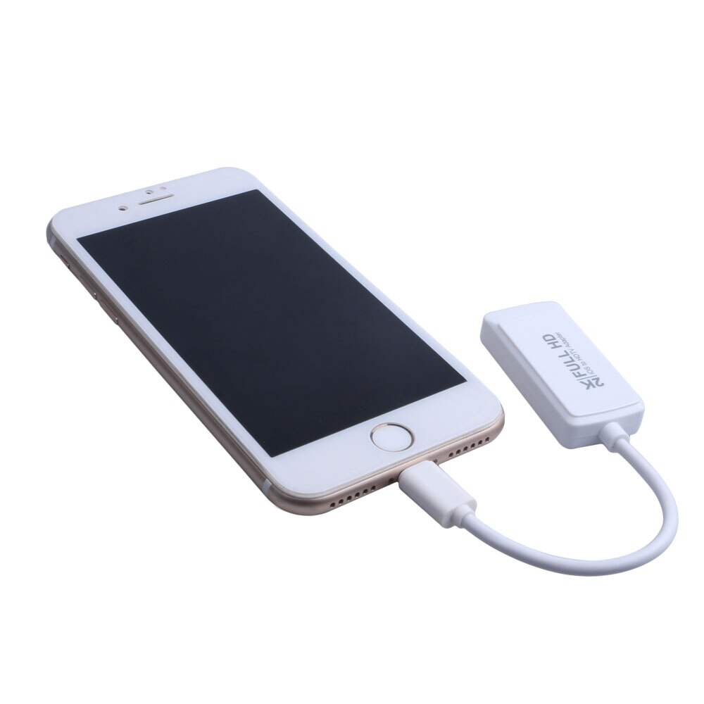 1080P Voor Lightning 2K HD HDMI Kabel Adapter Voor Apple interface 8Pin naar HDMI Digital AV Converter voor iPad iPhone iOS 12 11