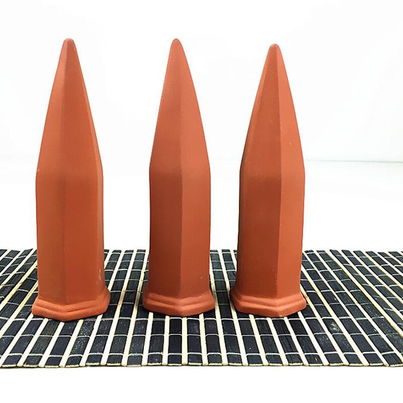 4Pcs Waterer Self Watering Terracotta Spikes Automatically Water Your Ceramic Automatic Watering Device