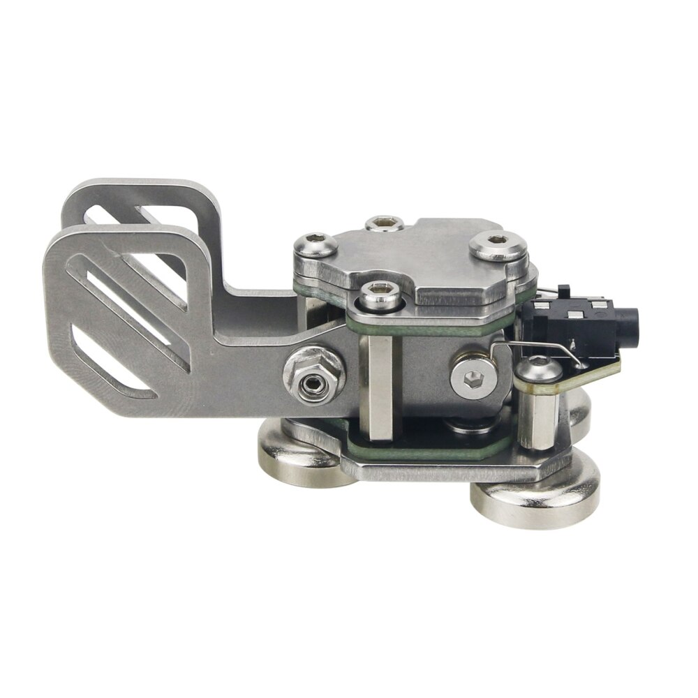 Stainless Steel Portable HF Shortwave Automatic CW Morse Code with Magnetic Amateur Radio Hand Key Morse CW Telegraph