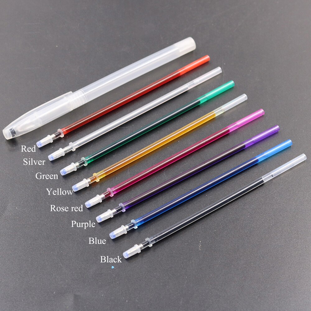 20 sztuk wody zmazywalny długopis atrament znikający znacznik robić tkanin wkłady z zdobienie robić szycia igły i obcinarki robić nitek DIY przyrządy robić szycia