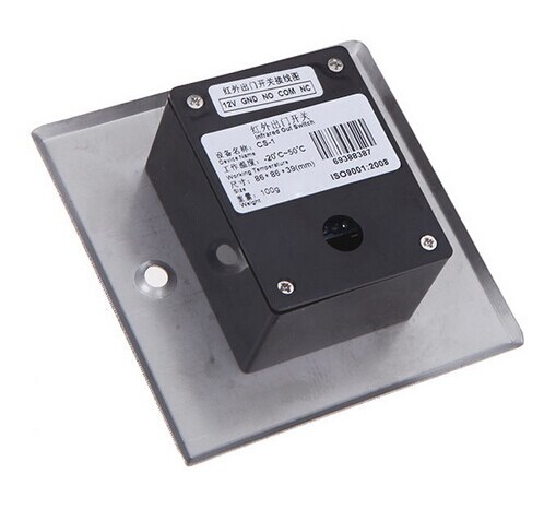 Contactless No Touch Door Release Exit Infrared Sensor Switch LED Indication