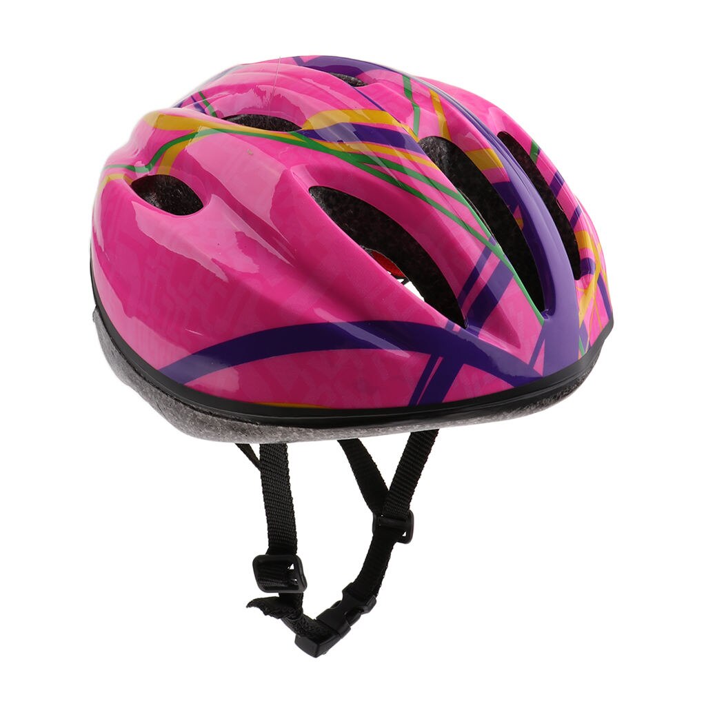 Kids Adjustable Helmet Sports Protective Gear for Roller Bicycle Bike Skateboard and Other Outdoor Activities: Pink M