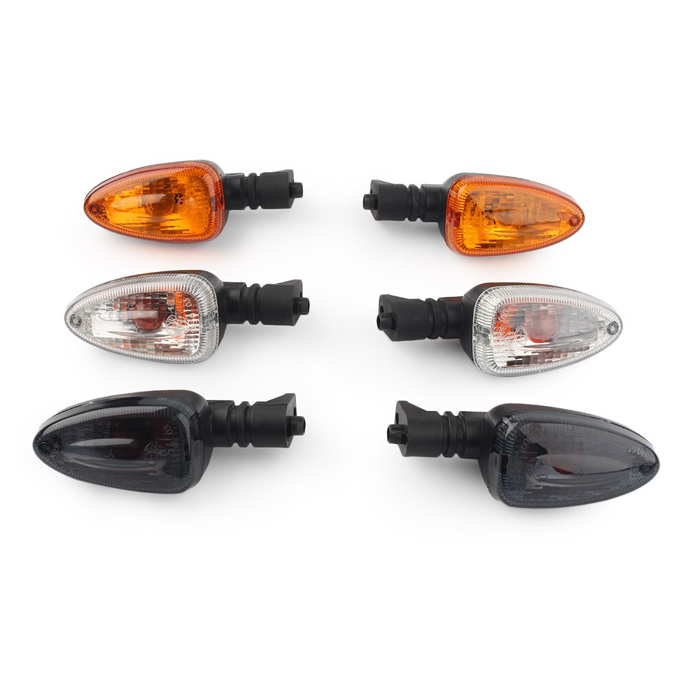 Intermitentes para motocicleta BMW, luces intermitentes transparentes para modelos F800ST, R1200GS, F650GS, F800GS, F800R, F800S, K1300R, HP2, Enduro y Megamoto