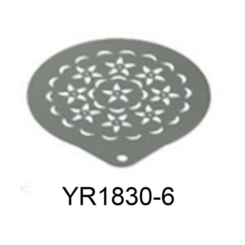 Koffie Stencils Rvs Koffie Decorating Stencils Sjabloon Voor Latte Cappuccino Cupcake Cookie Stencils