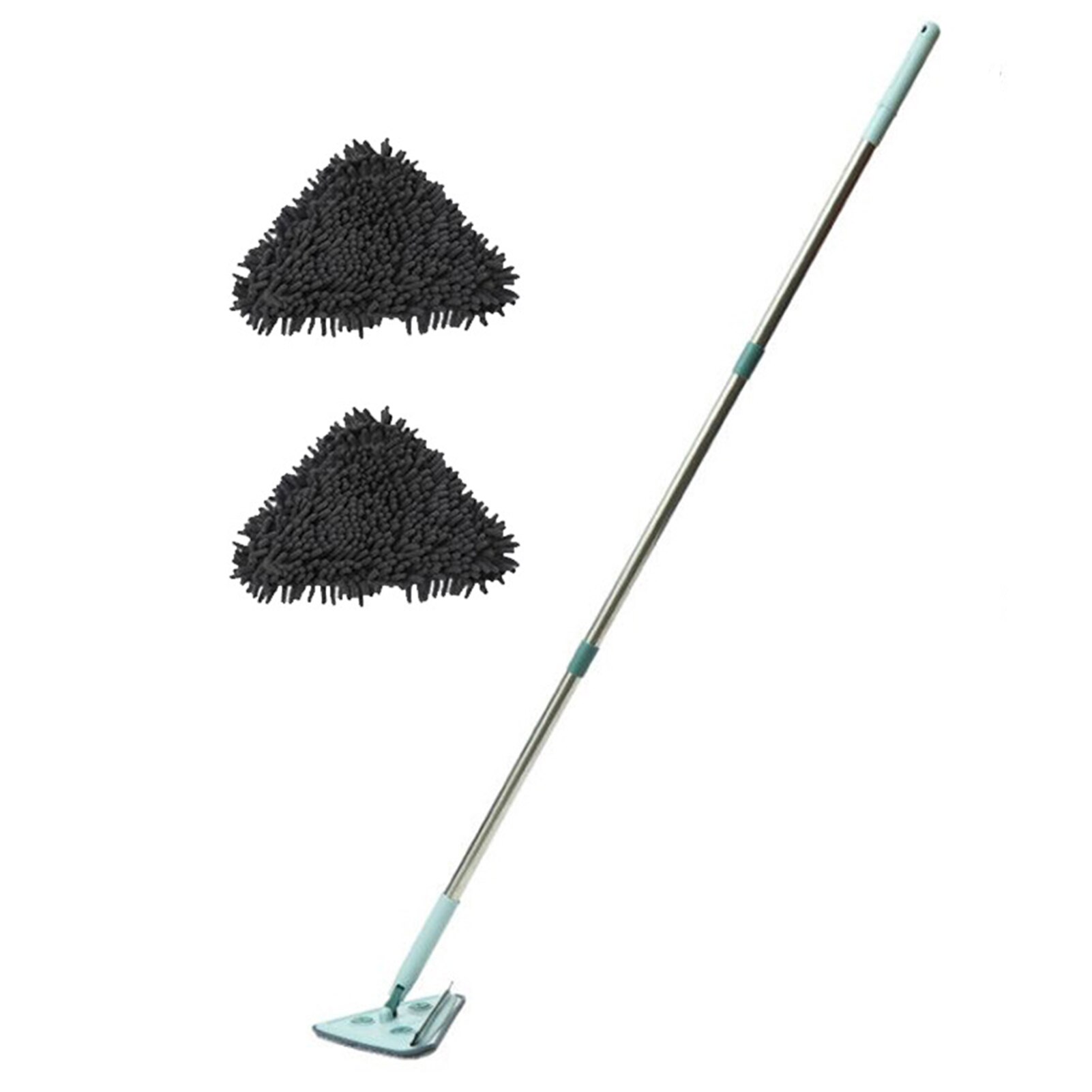Driehoekige Schoon Mop Roterende Verstelbare Met Vullingen Voor Car Home Kamer Keuken Vloer Schoon Borstel Lui Schoonmaken: C