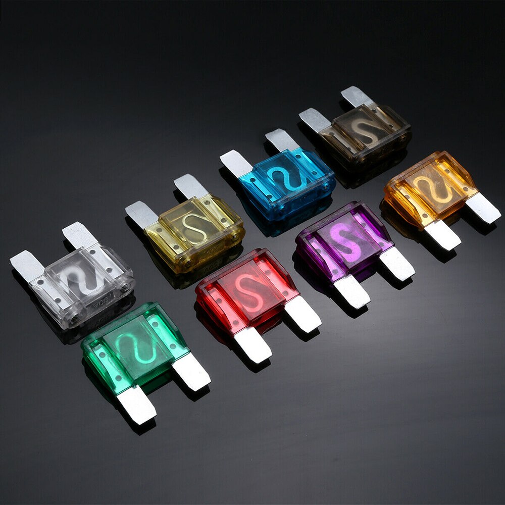 24Pcs/Set Car Fuses 20-100A Big Maxi Blade Fuse Assortment Set for Car Truck RV Electrical Fuse Kit 8 Size Fuse Kit