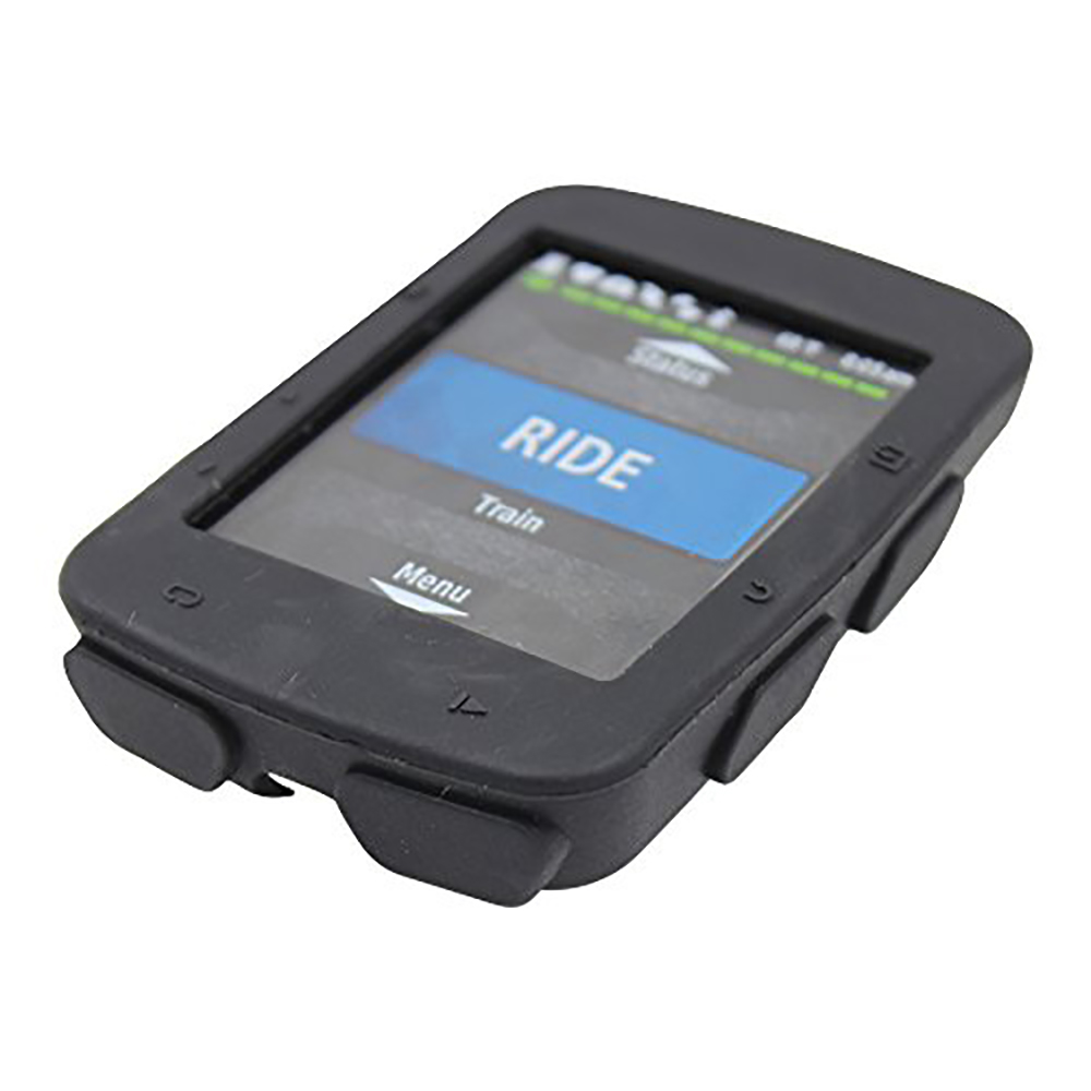 Til garmin edge 520 etui cykelcomputer silikonegummi beskytte etui lcd skærm film garmin 520 garmin edge 520 beskyttelse etui
