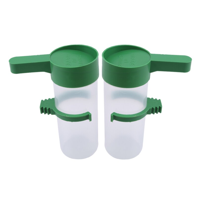 TOPINCN Papegaai Water Feeder Automatische Drinkfontein Bal RVS Tepel Papegaai Vogel Water Huisdier Feeding Fles