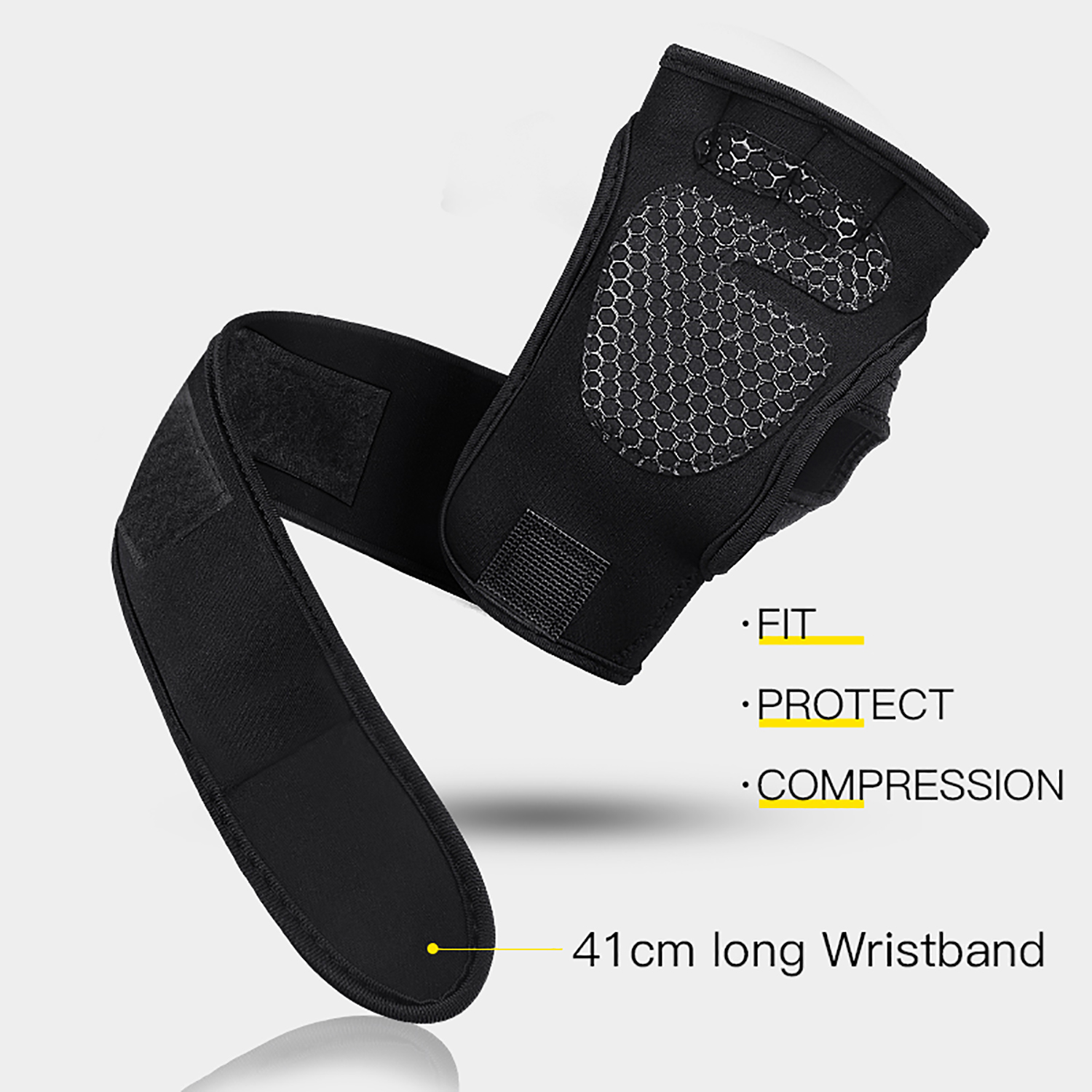 Training Sporthandschoenen voor Heren Dames Trainingshandschoenen Fitness Body Building Gewichtheffen Gym Hand Pols Palmbeschermer Handschoenen