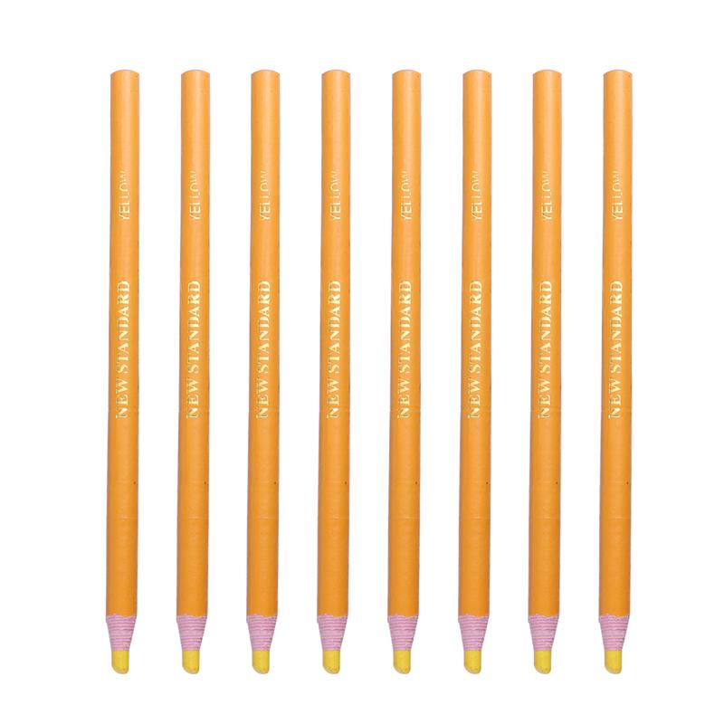 12 stücke schälen-aus Wachs Stift Einfach zu Entfernen Marker für Keramik Glas Tuch Metall Holz Leder Malerei Lieferungen schälen-aus Fett Bleistift