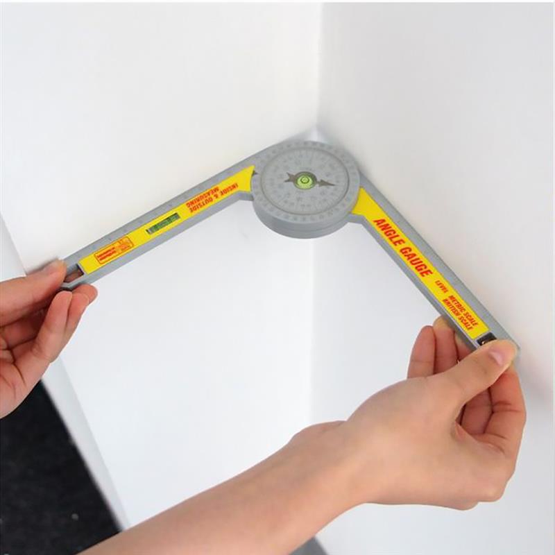Calibration Miter Saw Protractor Finder Angle Finder Miter Gauge Goniometer Angle Finder Arm Measuring Ruler