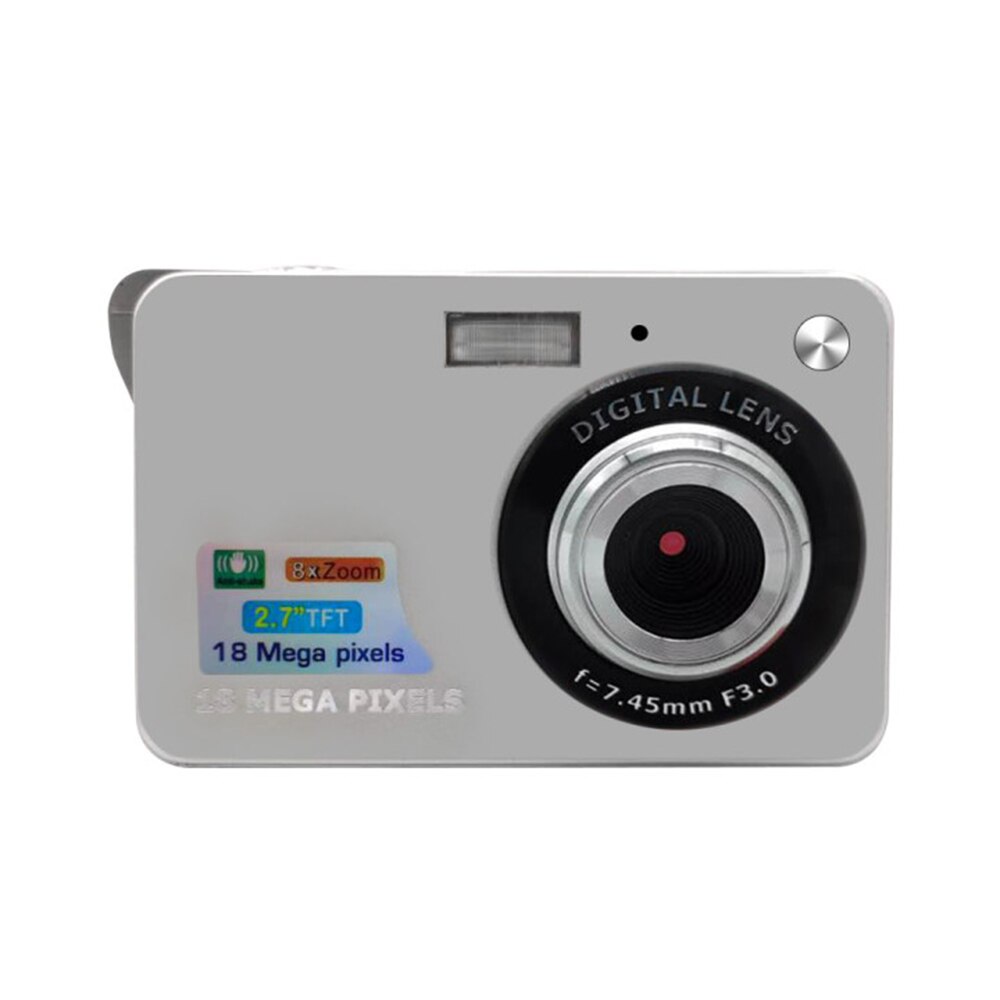 KOMERY Digital Camera 2.7 Inch TFT Screen CMOS Anti-shake 8X Digital Zoom Cam 18MP Digital Video Camcorder