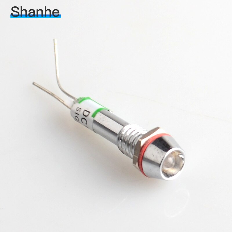 6mm LED Indicator light DC12V LED lamp signal light