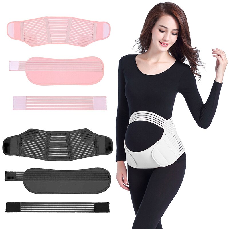 Ceinture de grossesse femmes enceintes ceintures élastiques bandes de ventre de maternité