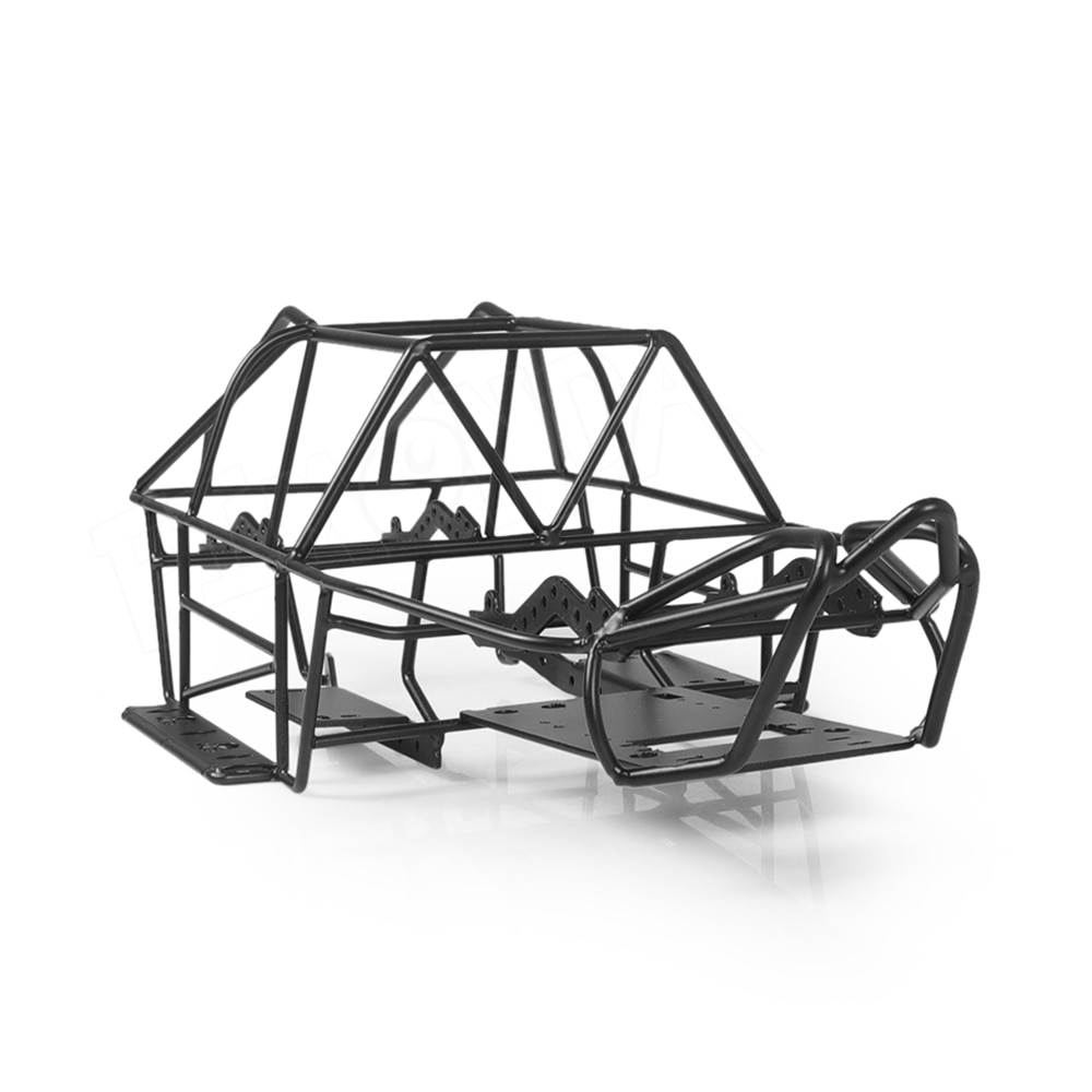 Full Tube Frame Metal Chassis Metal Body Roll Cage for 1/10 RC Crawler Truck Axial SCX10 II 90046 90047