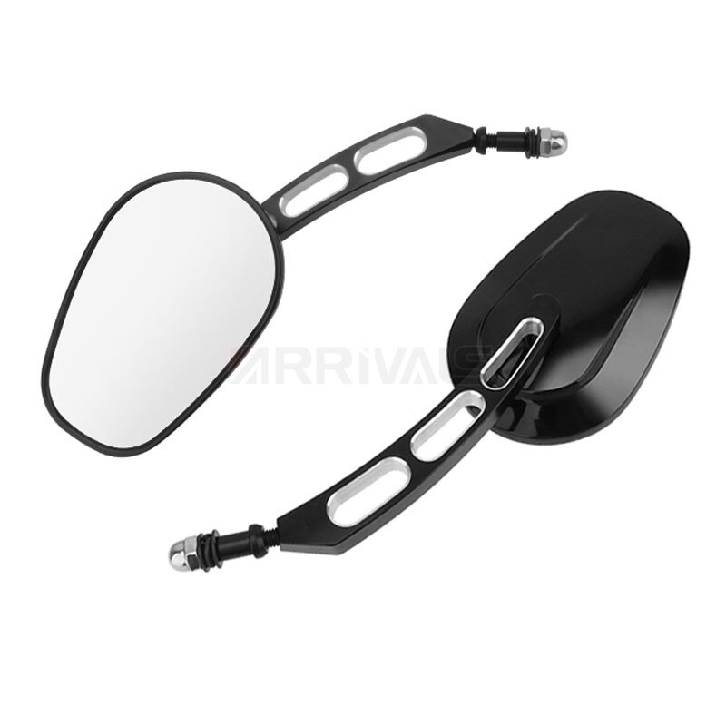 Rétroviseurs Latéraux Universels Pour Moto Yamaha MT-125 (2014-2022) - Réglables 360°, Filetage 8/10 Mm - 8