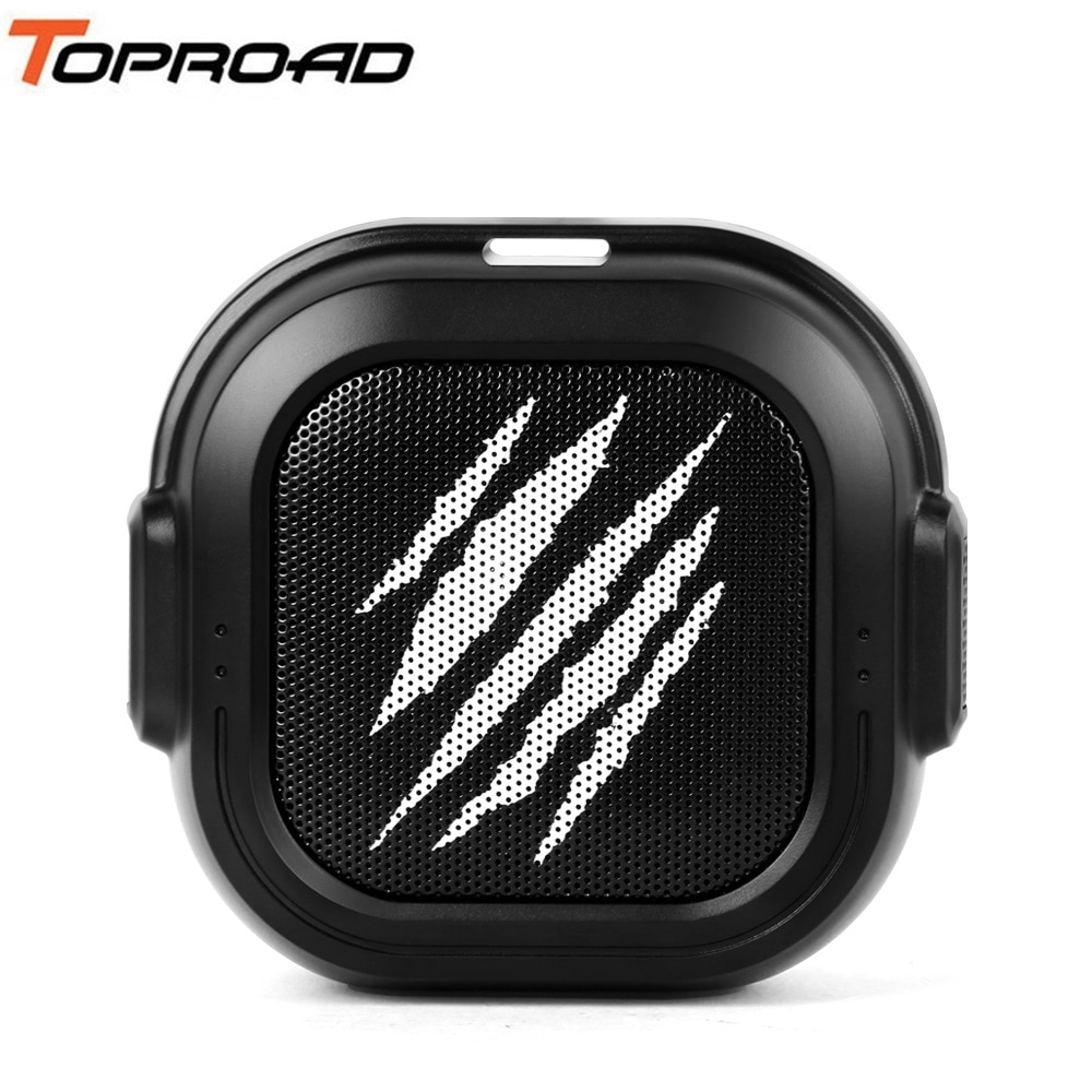 TOPROAD Mini Portable Bluetooth Speaker Draadloze Stereo Super Bass Luidsprekers Ondersteuning Handsfree TF card