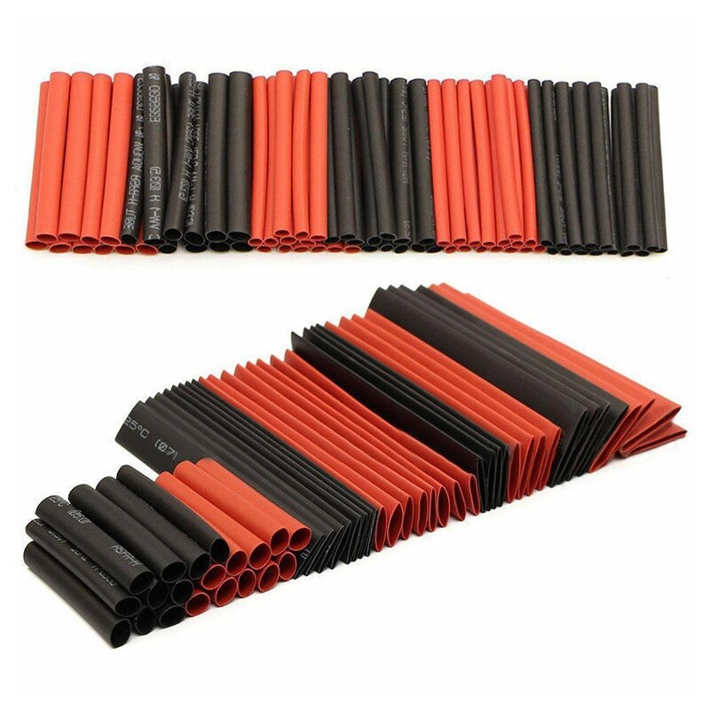 127 pièces 2:1 thermorétractable tube fil câble ga... – Grandado