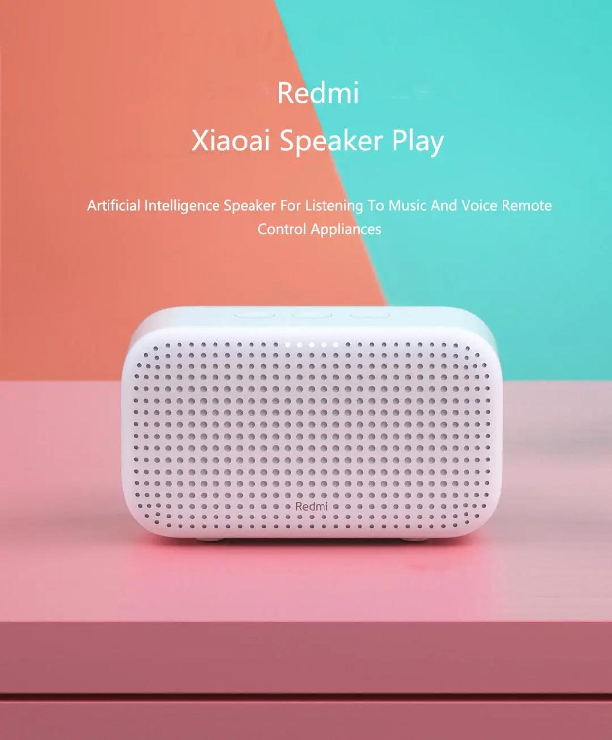 Original Xiaomi Redmi Xiaomi Bluetooth Wifi Speaker Play Smart Home Voice Control Music Player Mesh Gateway for iOS Android