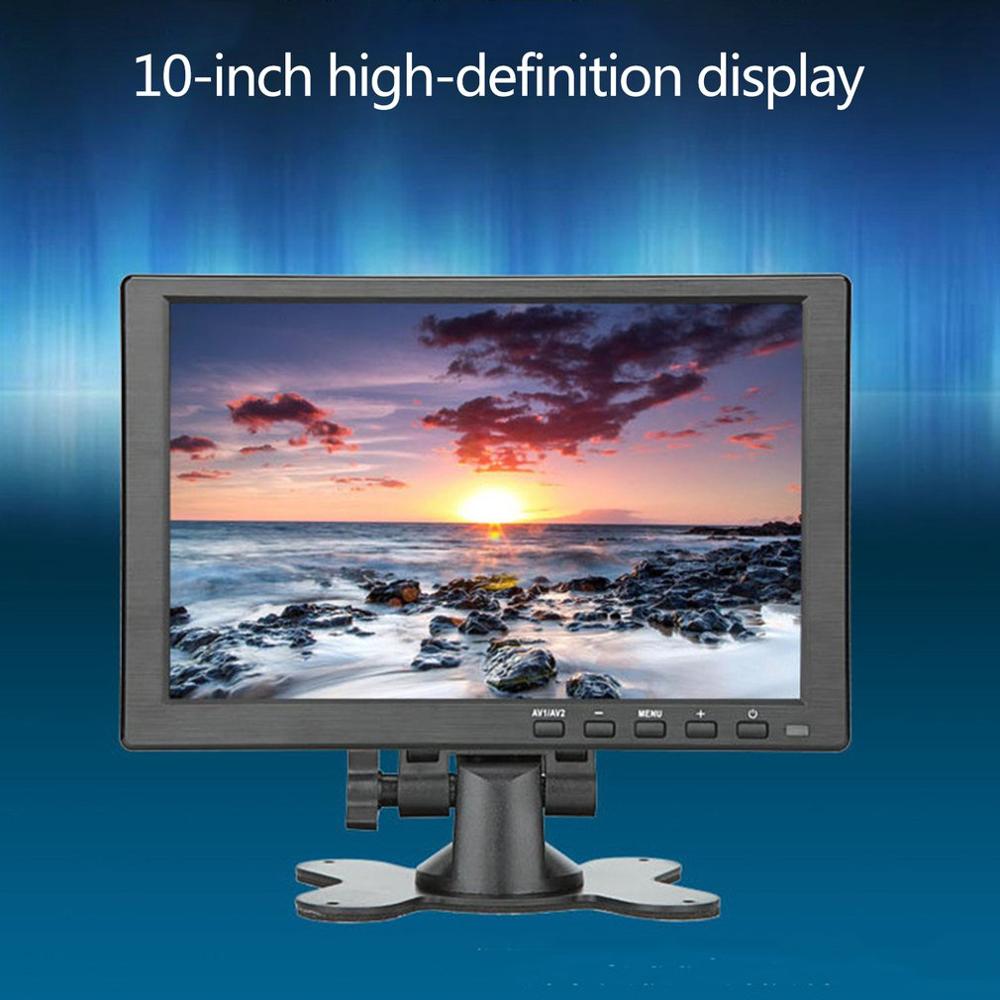 10 Inch Draagbare Monitor Mi 1920X1080 Ips Display Computer Led Monitor Met Lederen Case Voor PS4 Pro/xbox/Telefoon