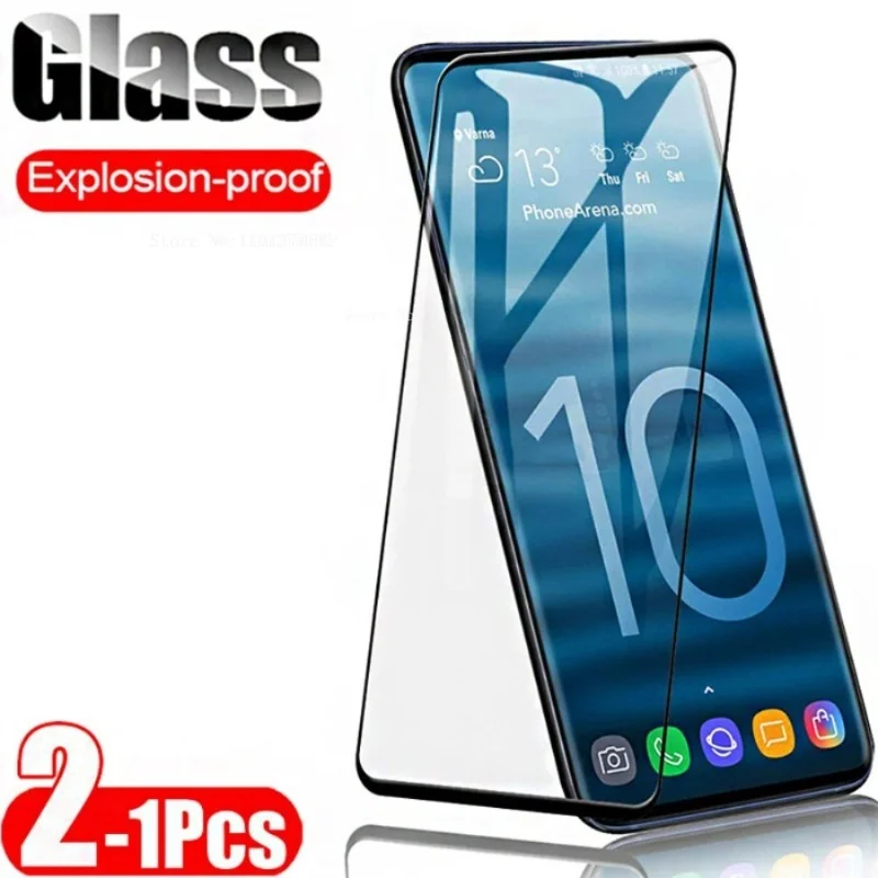 1-2PCSTempered glass for samsung galaxy s10 plus s9 s8 screen protector for Samsung glaxy s20 ultra s10e s10 lite s 20 plus film
