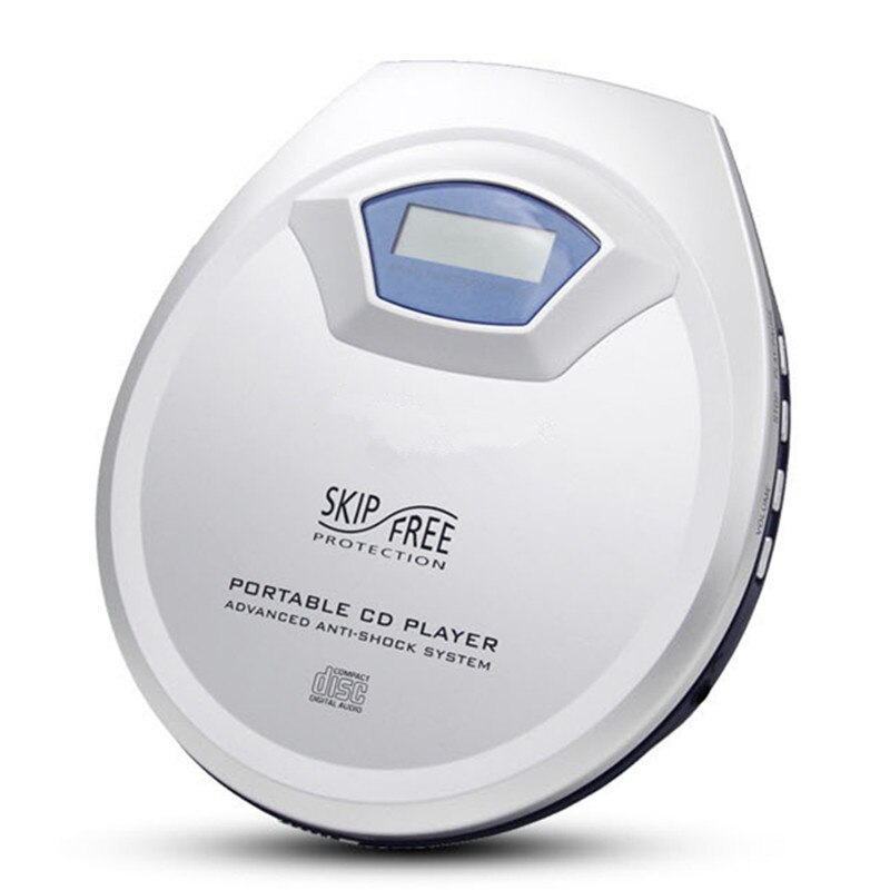 Portable CD Walkman cd Player Control And Advanced Anti-shock System LED Display Single Whole disc Repeat electronic shockproof